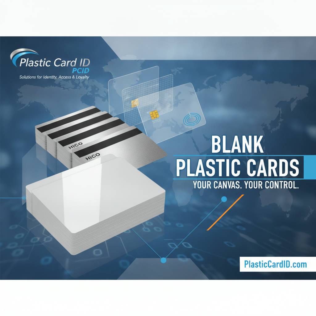 Who Uses Blank Plastic Cards and For What Purpose