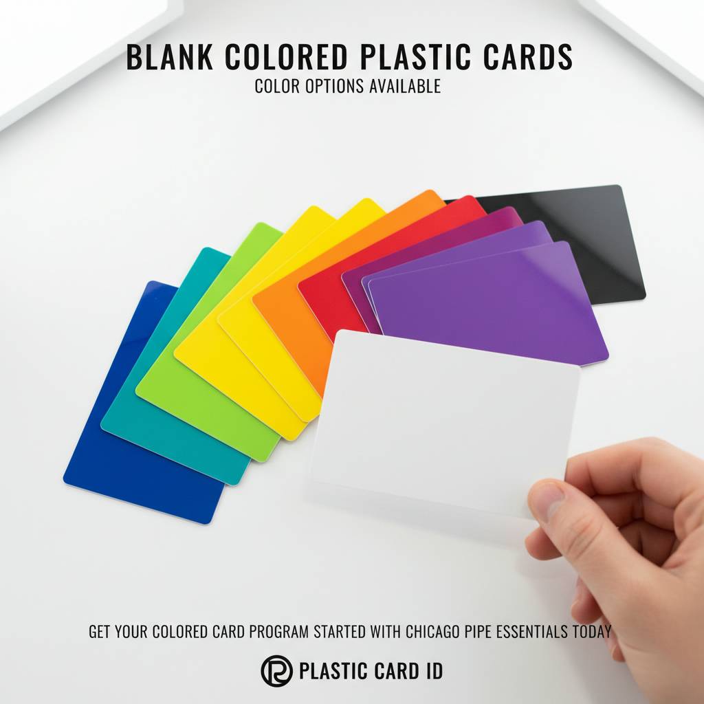 Get Your Colored Card Program Started with Plastic Card ID Today