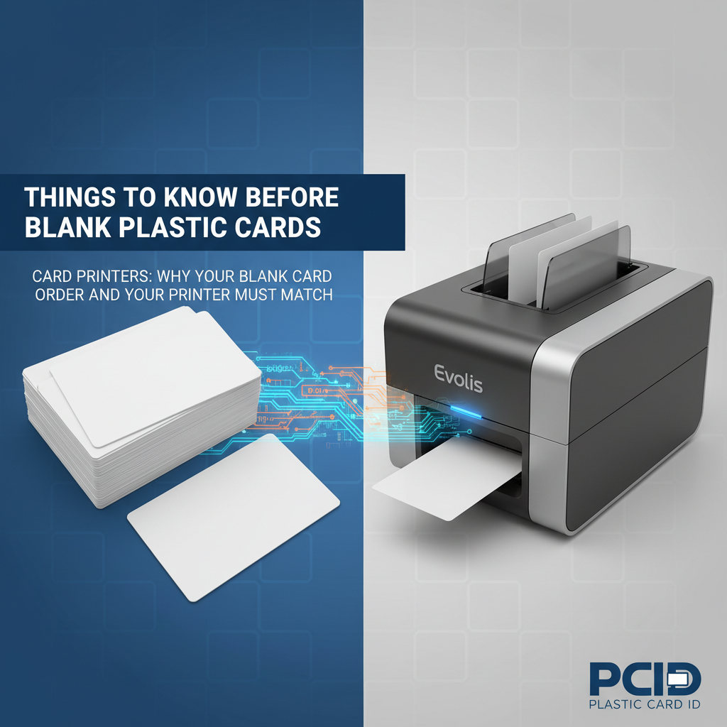 Card Printers: Why Your Blank Card Order and Your Printer Must Match
