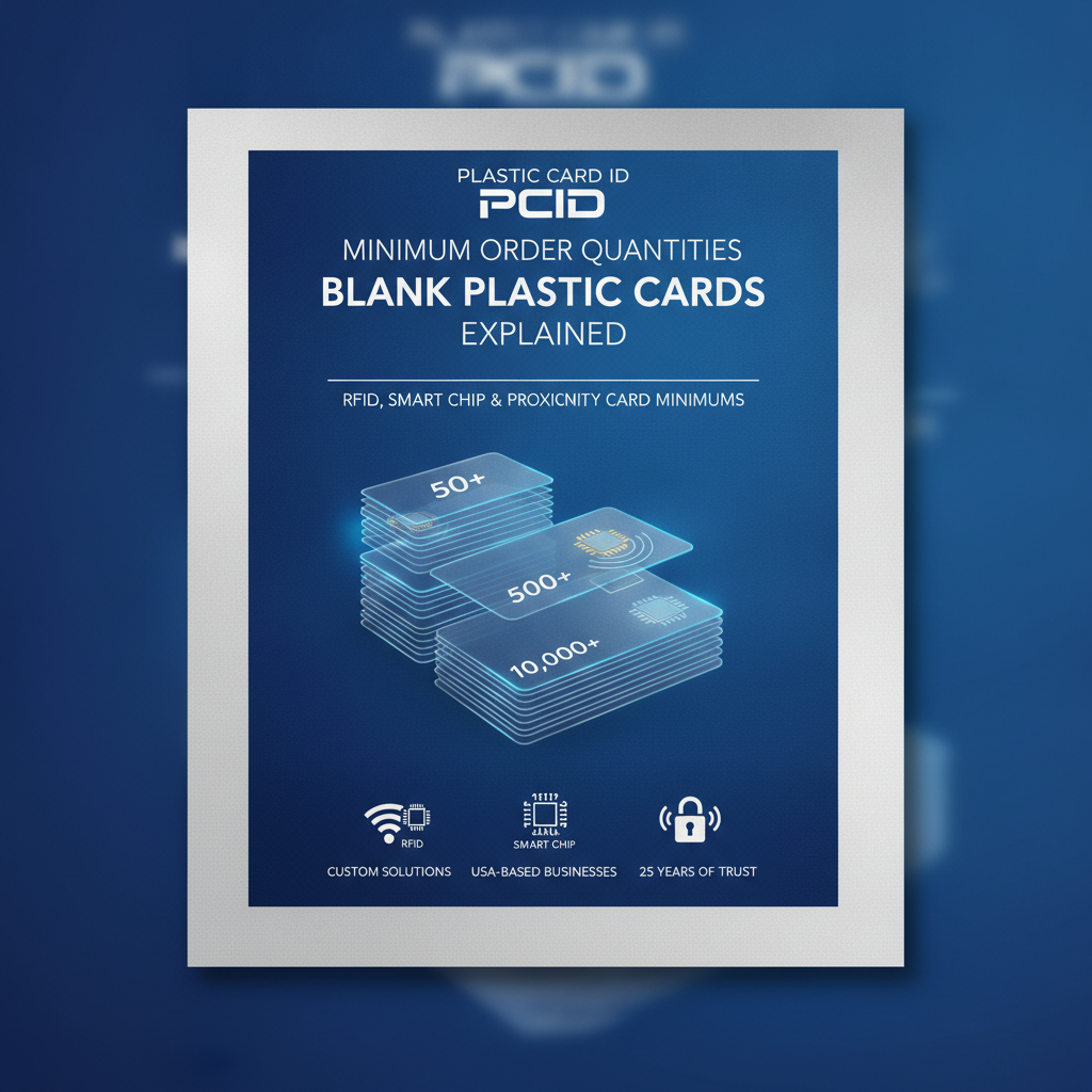 RFID, Smart Chip, and Proximity Card Minimums